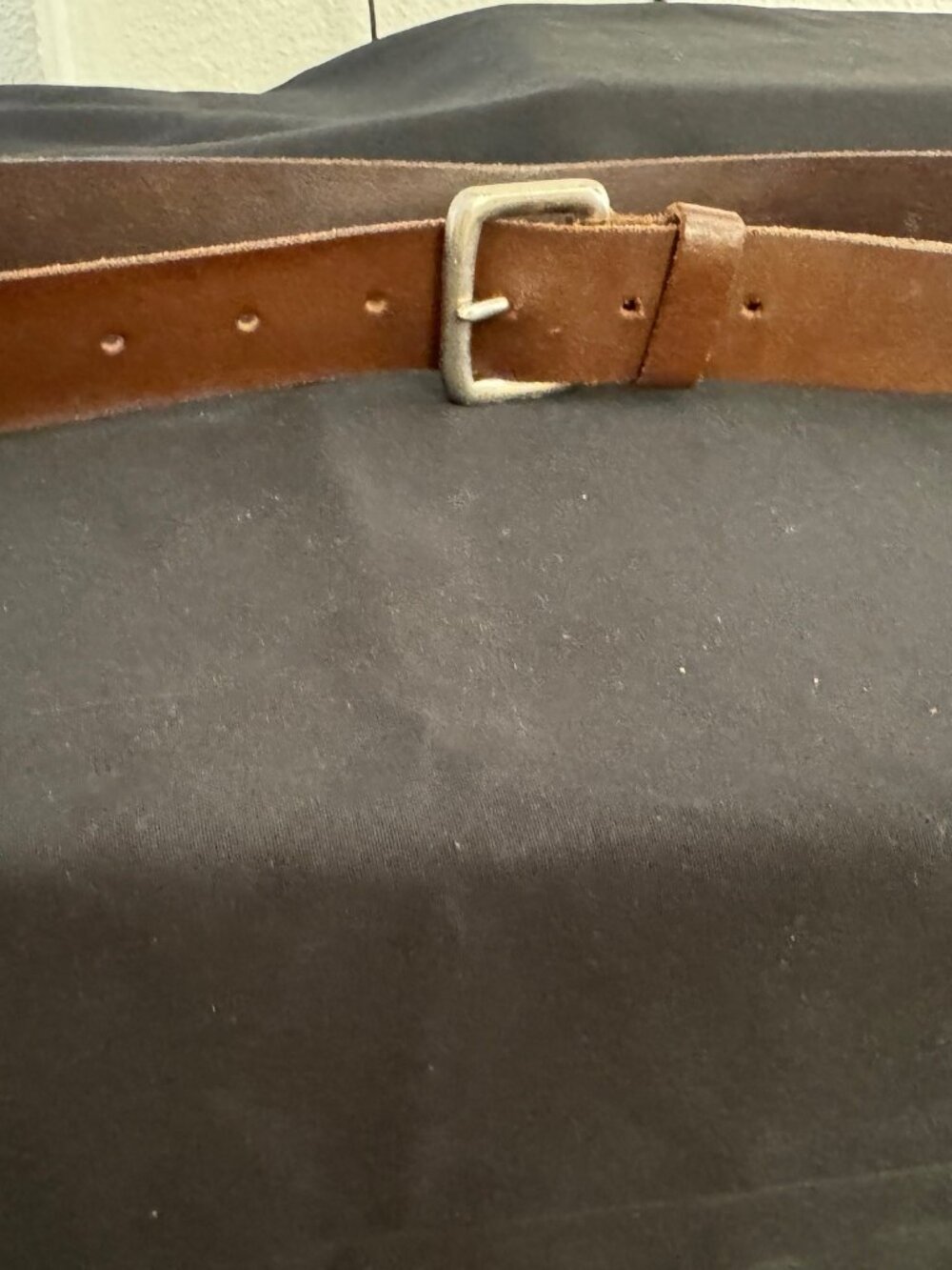 Martin + Osa  Brown Leather Belt; Size 36; 1.5" wide